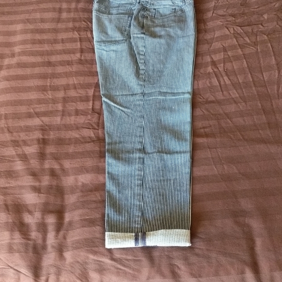 Chicos skimmer jeans. Railroad stripe. Size 0 - Picture 1 of 6